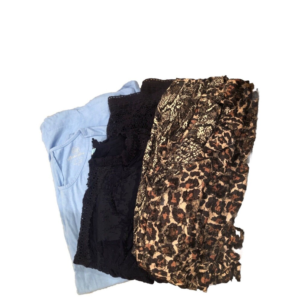 Swimsuit Cover Ups Lot of 3 Lauren James, Crazy Train, and Solitaire Swim Smalls
